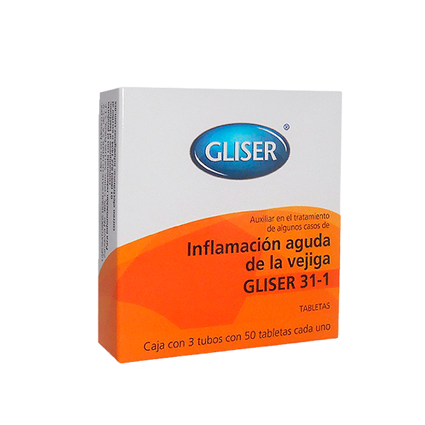 Gliser 31-1 Inflamacion Vejiga