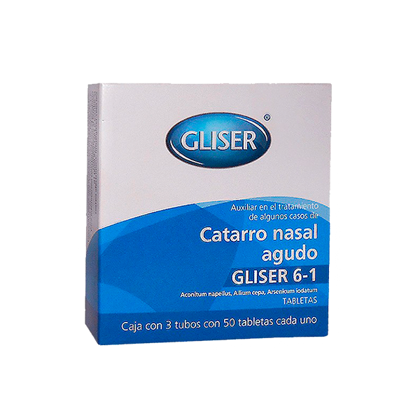 Gliser 6-1 Catarro Nasal Agudo