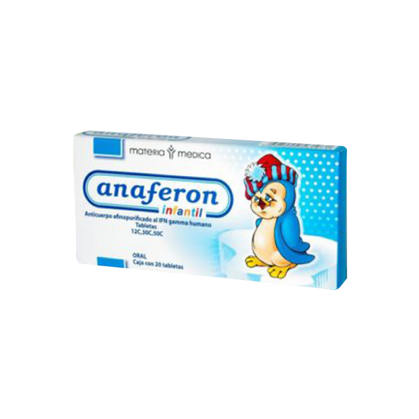 Anaferon para Infantil 20 Tabletas