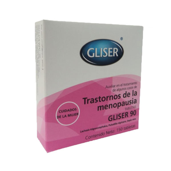 Gliser 90 Trastornos de la Menopausia 150 tabletas